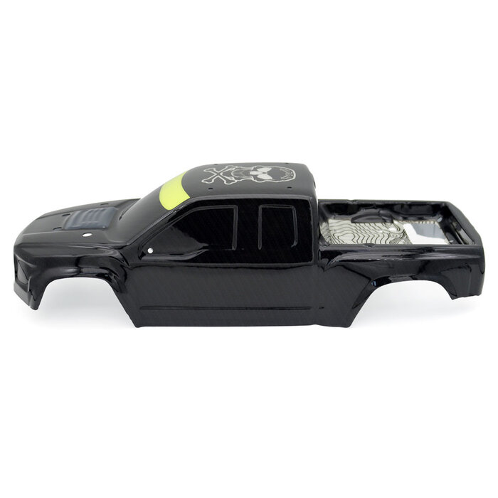 ZD Racing MT16 PVC of PC Zwarte of oranje carrosserie + magic sticker