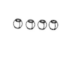 ZD Racing MT16 Kogelomloopspindels 4,0mm 4 stuks