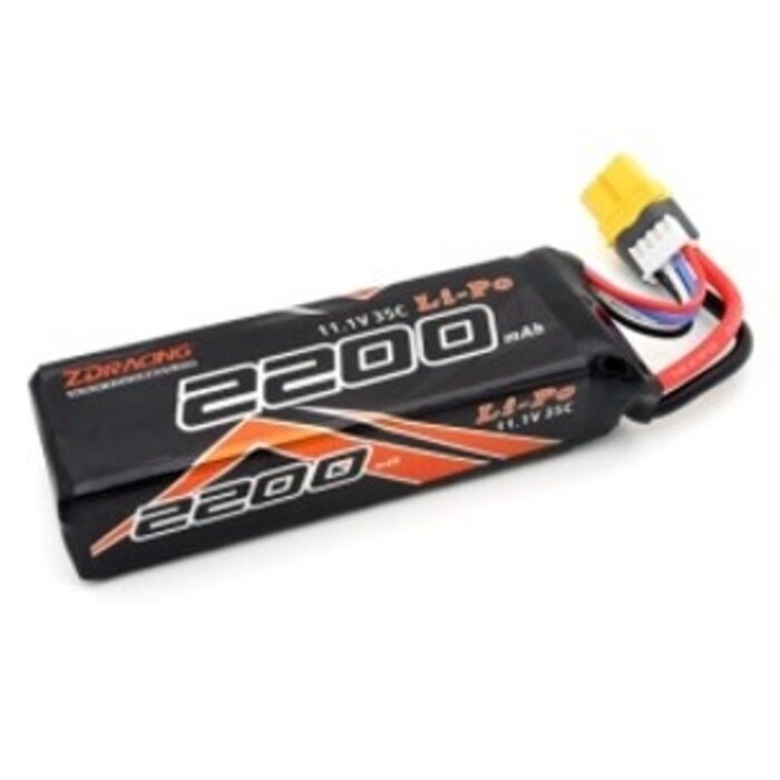 ZD Racing MT16 Lipo-batterij 11,1V 2200mAh