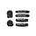 BAHA dust cover set for shocks, air filter and pullstarter in various colors