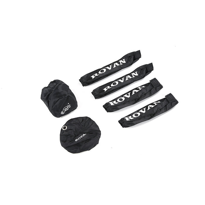 BAHA Staubschutzset für Stoßdämpfer, Luftfilter und Rückstoßstarter in verschiedenen Farben