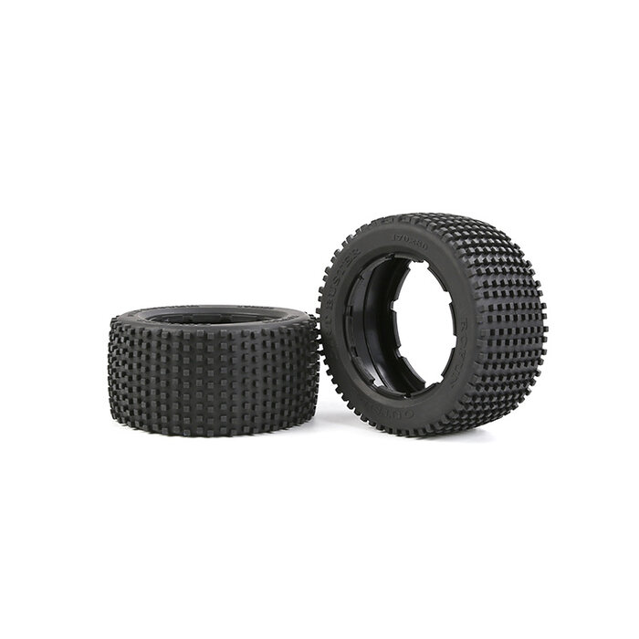 RovanSports BAHA 5B thickened rear off-road tyres small pins Outside Dirt Buster 170x80 2 pcs