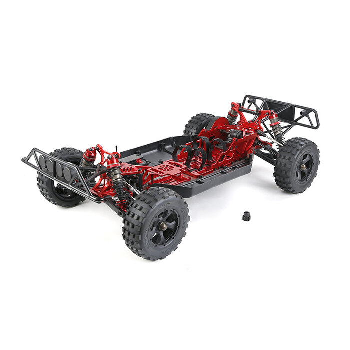 RovanLosi BLT CNC Alu ombouwset van benzine naar elektrisch (basisset zonder voeding - accu, esc, motor, ventilator)