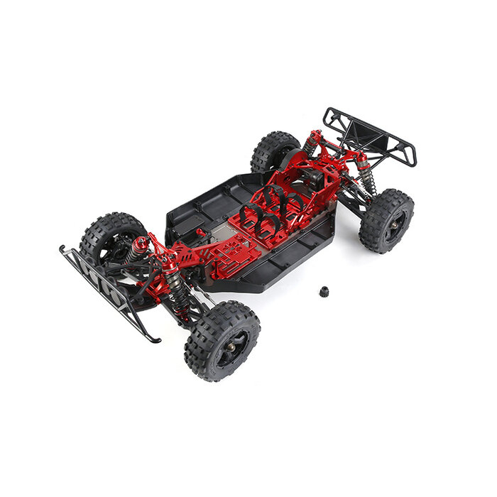 RovanLosi BLT CNC Alu ombouwset van benzine naar elektrisch (basisset zonder voeding - accu, esc, motor, ventilator)