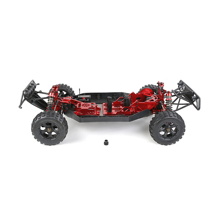 RovanLosi BLT CNC Alu ombouwset van benzine naar elektrisch (basisset zonder voeding - accu, esc, motor, ventilator)