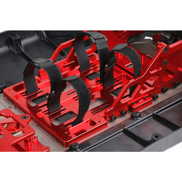 RovanLosi BLT CNC Alu ombouwset van benzine naar elektrisch (basisset zonder voeding - accu, esc, motor, ventilator)