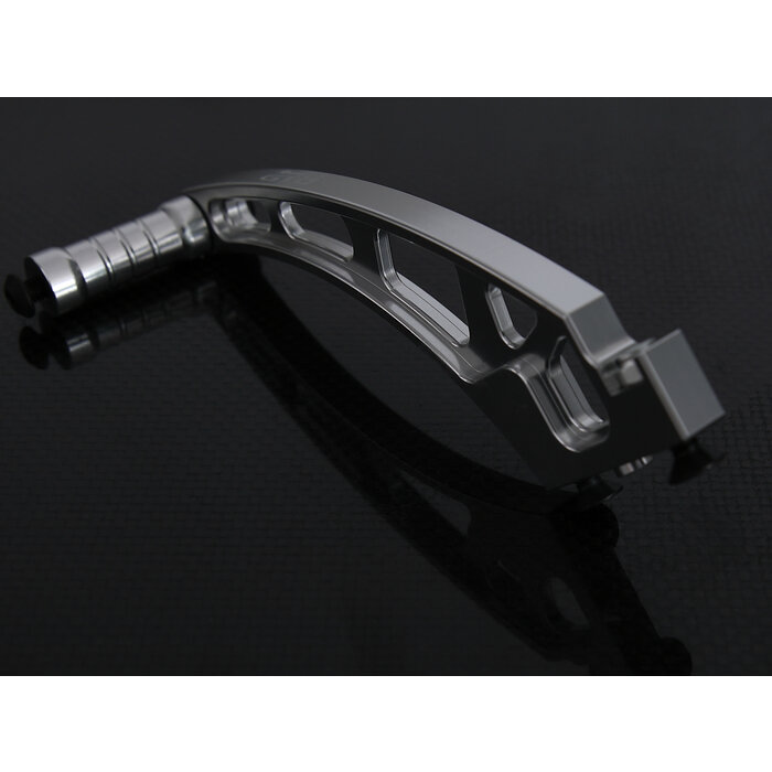 GTBRacing Losi DBXL metalen beugelframe achter in de kleur zilver en rood