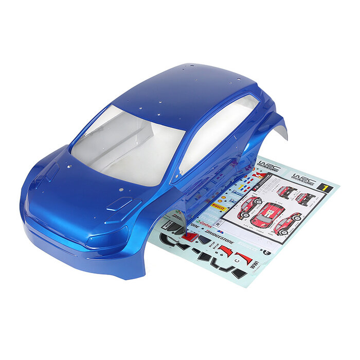 RF5 witte, grijze, rode of blauwe body met stickerpakket