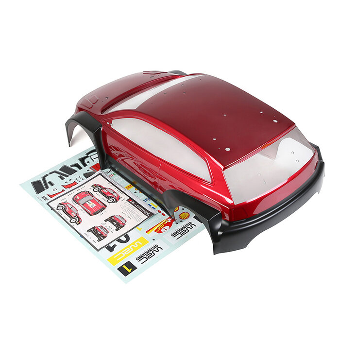 RF5 witte, grijze, rode of blauwe body met stickerpakket