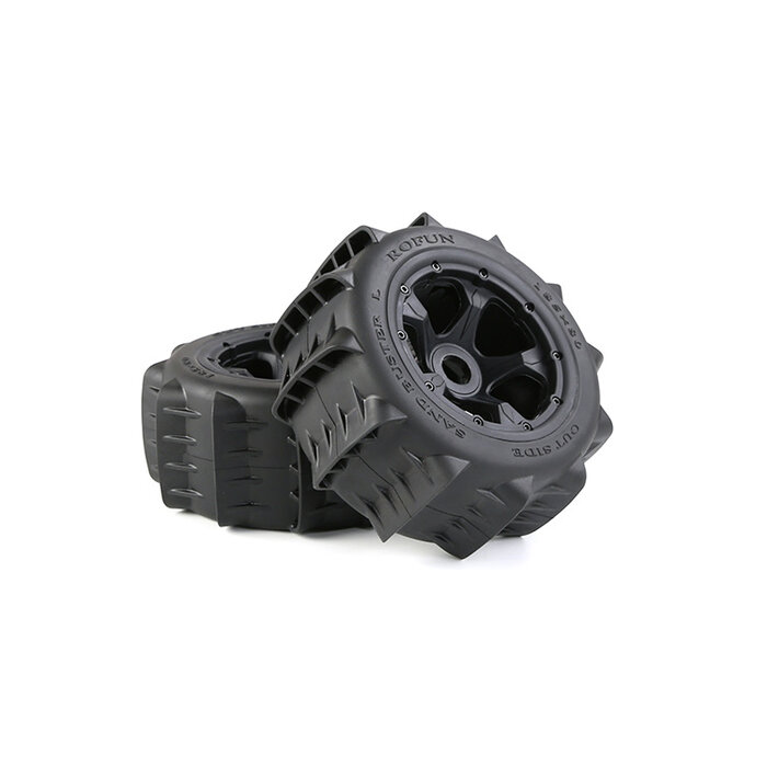 RovanSports Baja / Baha 5B sec. gen. Desert rear wheel assembly 185x80 (2pcs) in several colors