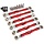 Losi 5ive-T Aluminium Alloy Front + Rear Pull Tie Rod Turnbuckles