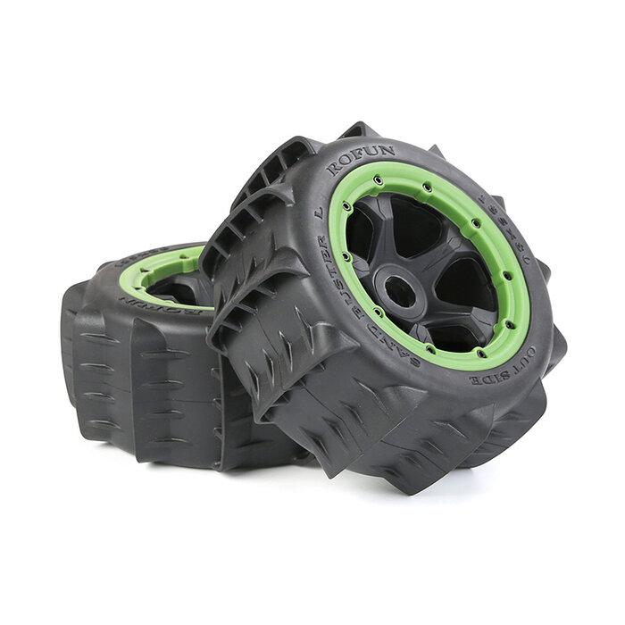 RovanSports Baja / Baha 5B sec. gen. Desert rear wheel assembly 185x80 (2pcs) in several colors