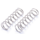 Shock spring white (2pcs)