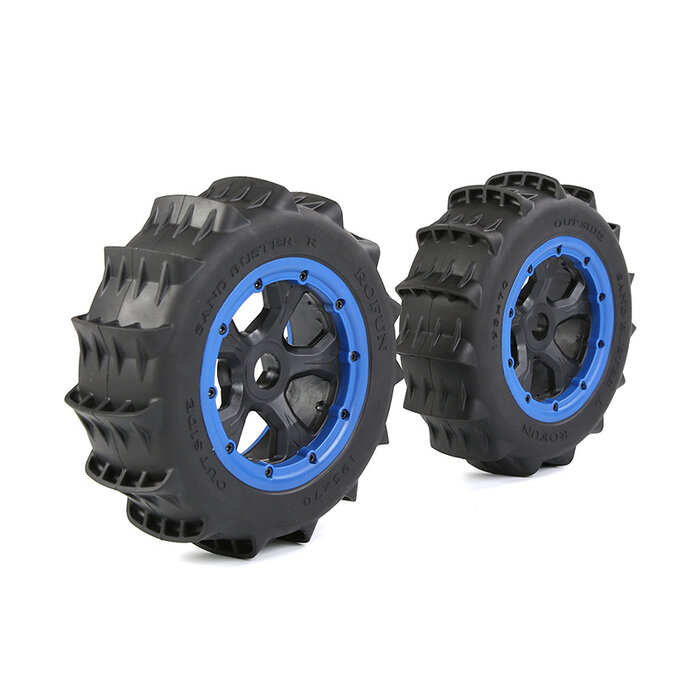 RovanLosi Rovan LT / Losi 5ive-T new desert tire assembly (195*70) with several colors beadlock