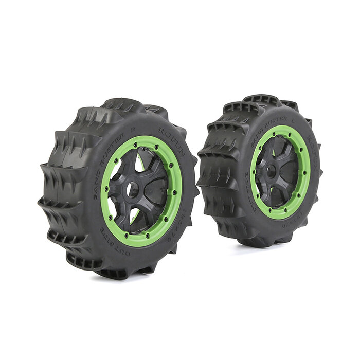 RovanLosi Rovan LT / Losi 5ive-T new desert tire assembly (195*70) with several colors beadlock