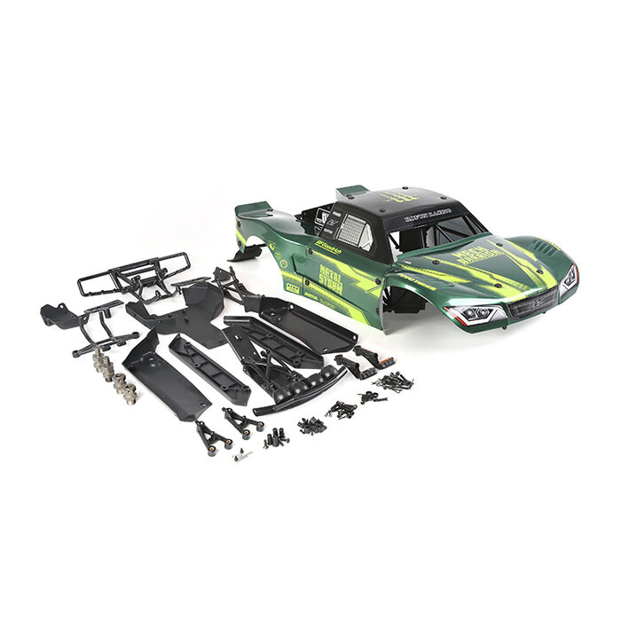 RovanSports Baja 5B modified LT body roll cage kit (with several painted or transparant body)