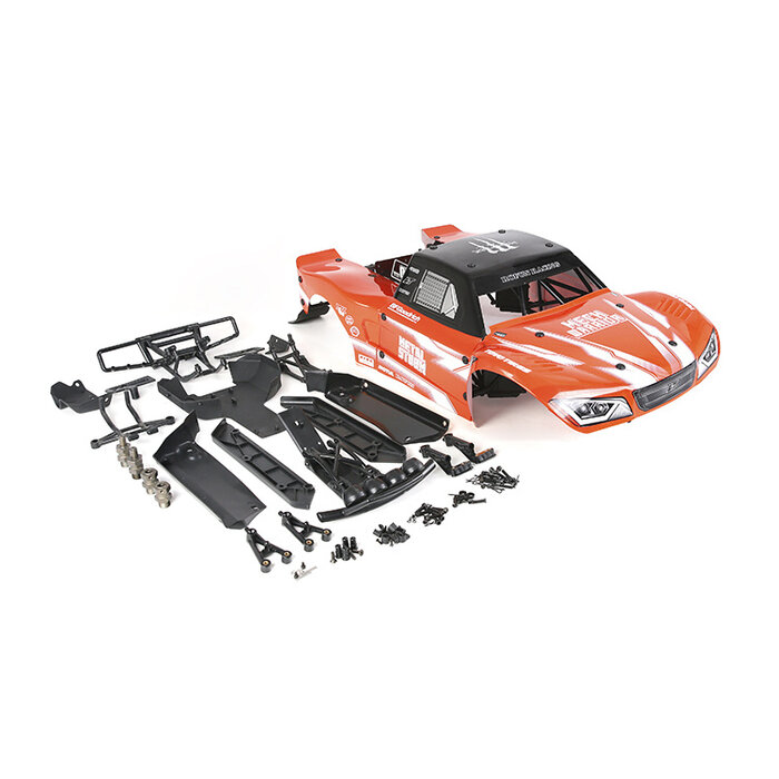 RovanSports Baja 5B conversie kit naar LT carrosserie rolkooi (keuze uit diverse geverfde of transparante bodies)