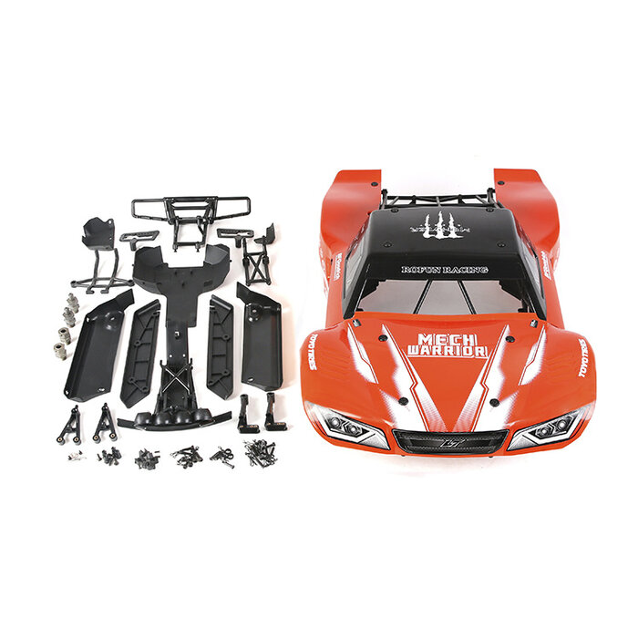 RovanSports Baja 5B modified LT body roll cage kit (with several painted or transparant body)