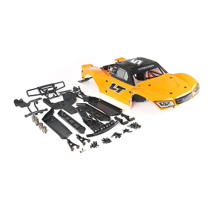 RovanSports Baja 5B modified LT body roll cage kit (with several painted or transparant body)