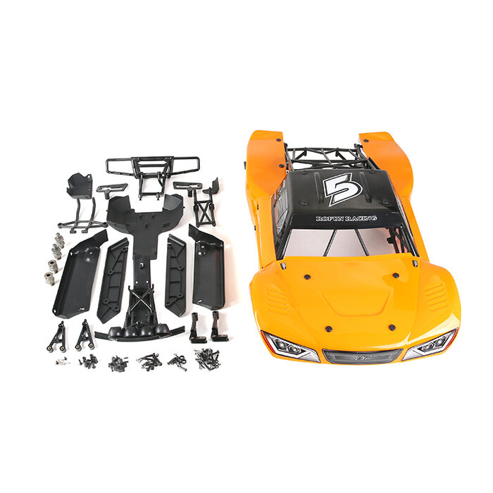 RovanSports Baja 5B modified LT body roll cage kit (with several painted or transparant body)