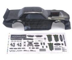 ZD Racing EX-07 PVC Carrosserieset zwart/kleurrijk