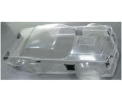 ZD Racing EX-07 PC Body shell set transparant