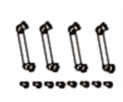 ZD Racing EX-07 Tail Wing Mount Parts