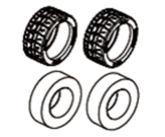 ZD Racing EX-07 band met schuiminzetstuk