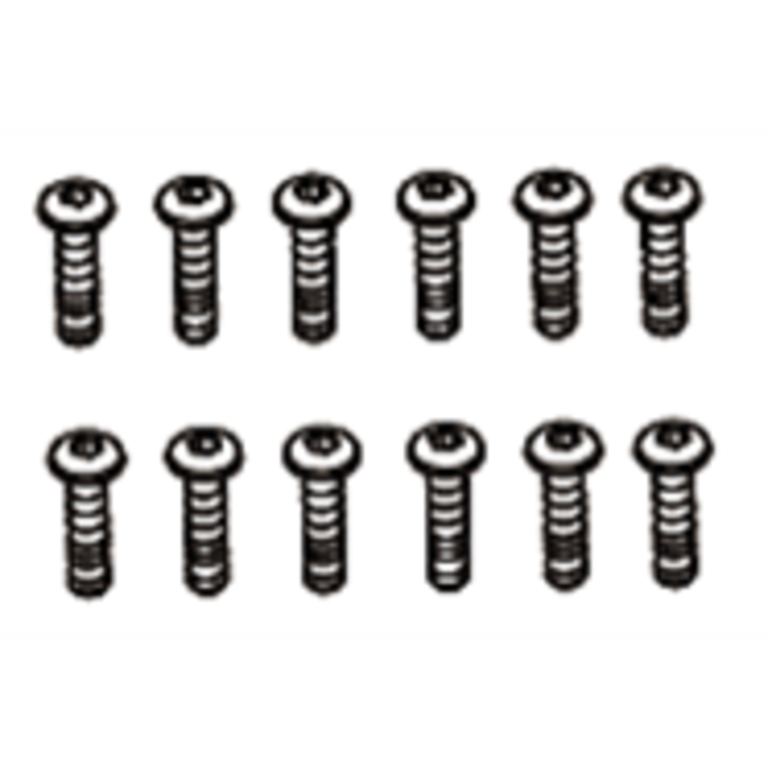 ZD Racing Button Head Screws M4x16 (12pcs)