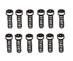 ZD Racing Zylinderschrauben M4x16 (12 Stück)