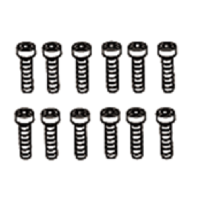 ZD Racing Cap Screws M4x16 (12pcs)