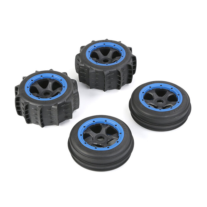 RovanSports Baja 5B tweede gen woestijn Desert complete set wielen (diverse kleuren beadlocks) 185x80 +185x60