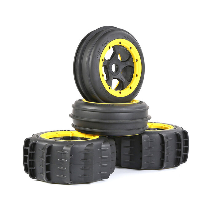 RovanSports Baja 5B second gen. desert full set wheel assembly (with several colors beadlock) 185x80 +185x60