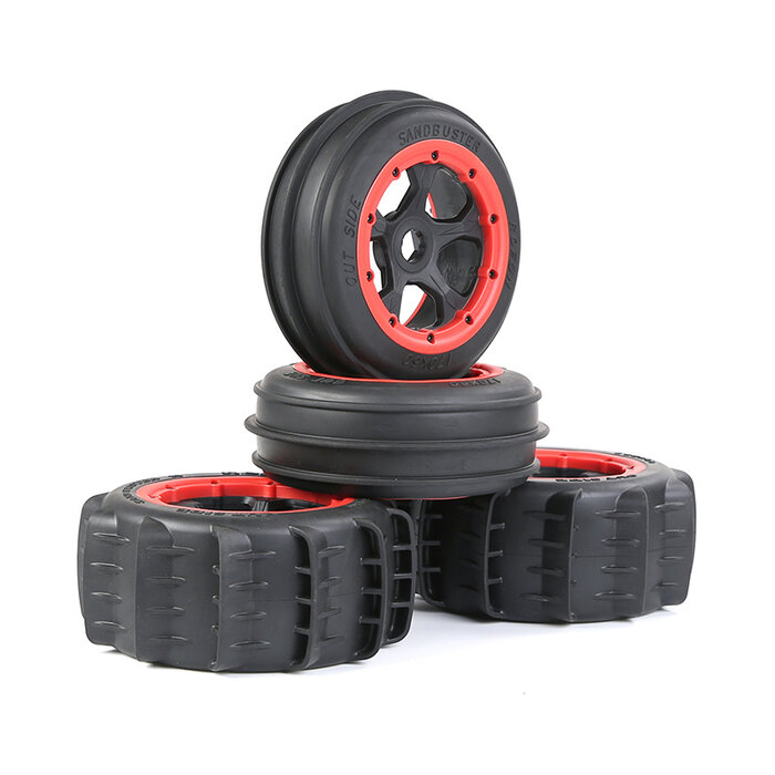 RovanSports Baja 5B second gen. desert full set wheel assembly (with several colors beadlock) 185x80 +185x60
