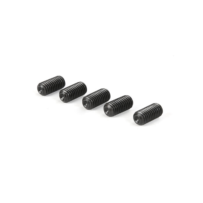 RovanSports M8×16 Innensechskant-Madenschraube – Schwarzer Stahl – 5 Stück