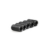 RovanSports M8×16 Hex Socket Set Screw – Black Steel – 5pcs