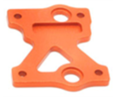 ZD Racing DBX-07 Mitteldifferential-Stützplatte (CNC)