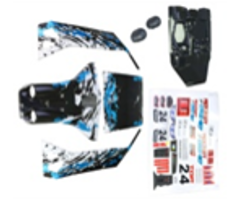 ZD Racing DBX-07 Carrosserie (blauw)