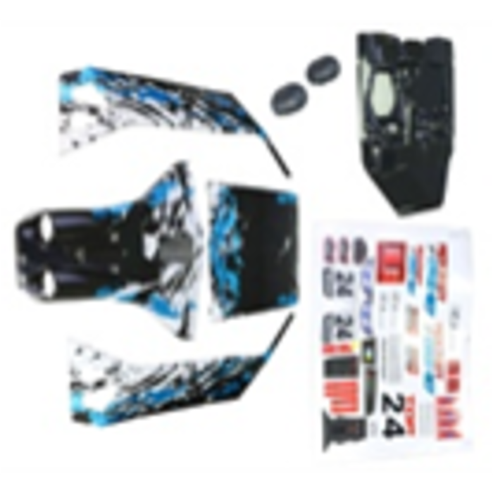 ZD Racing DBX-07 Body shell (blue)