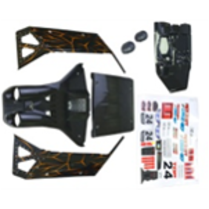 ZD Racing DBX-07 Carrosserie (zwart)