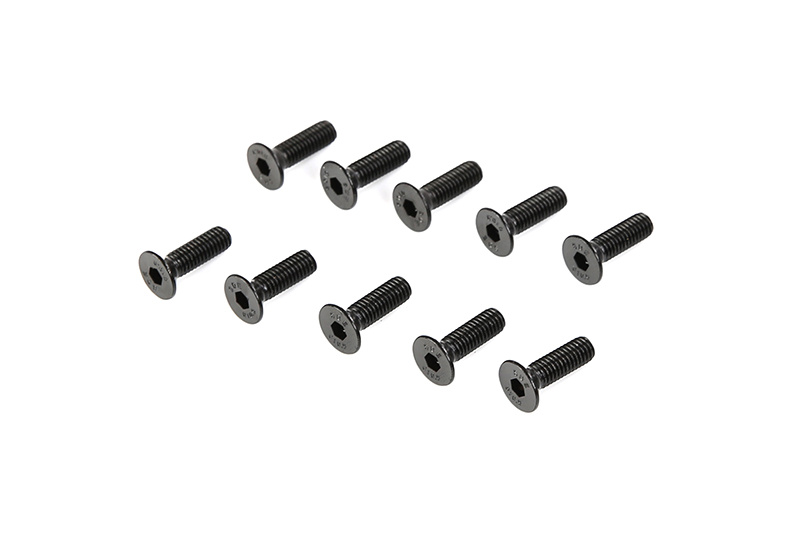 RovanSports Senkkopfschraube mit Innensechskant (M6 x 20) 10 Stück