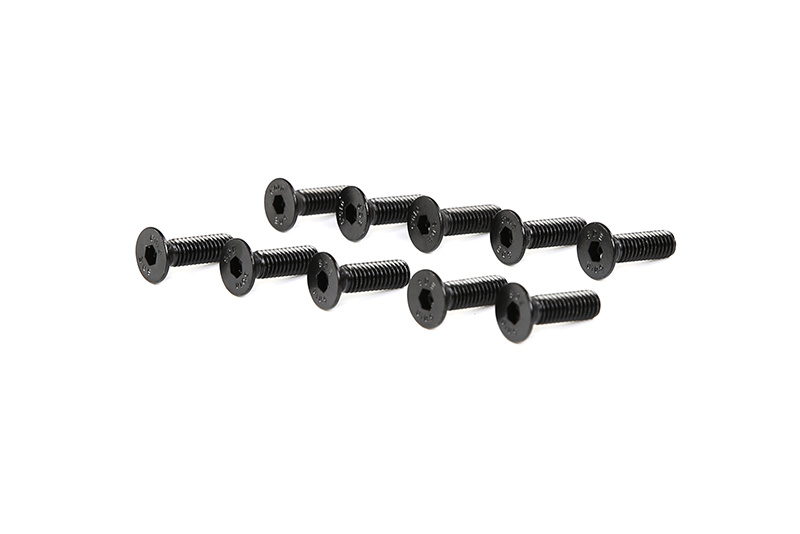 RovanSports Senkkopfschraube mit Innensechskant (M6 x 20) 10 Stück