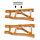 CNC Aluminum Rear Arm for 1/10 ZD Racing DBX-10 RC Car - In several colors