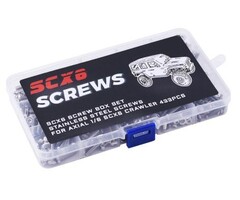 Hobby Detail Edelstahl-Schraubenkasten-Set für RC-Autos, 433-teilig