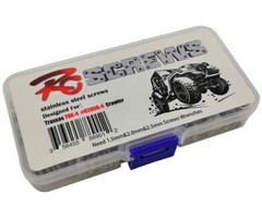 Hobby Detail Stainless Steel Screw Set Box - total 387pcs