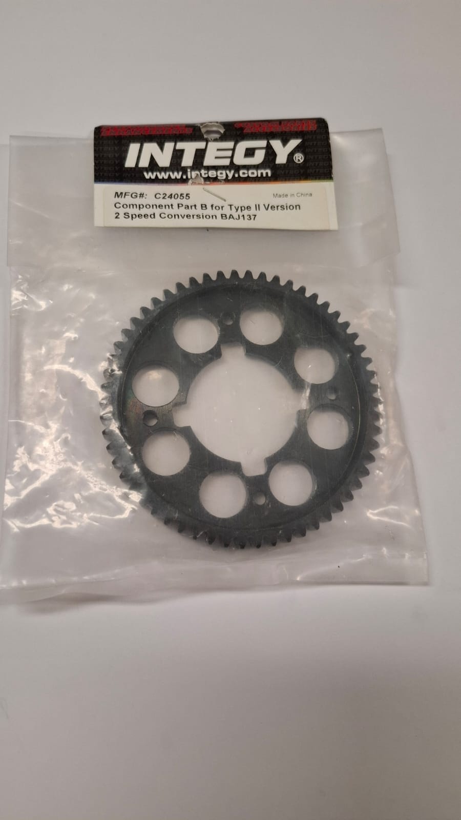 INTEGY and MadMax Gear wheel version for 2 speed conversion BAJ137 - C24055