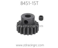 ZD Racing 8451 15T Motorzahnräd für 9020 Buggy (Satz)