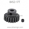 ZD Racing 8452 17T Motor gears for 9020 buggy (set)