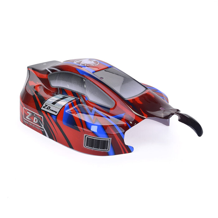 ZD Racing 8279 PVC-Gehäuse Rot für Pirates3 BX-8E 08421 9020 Buggy (1 Stück)