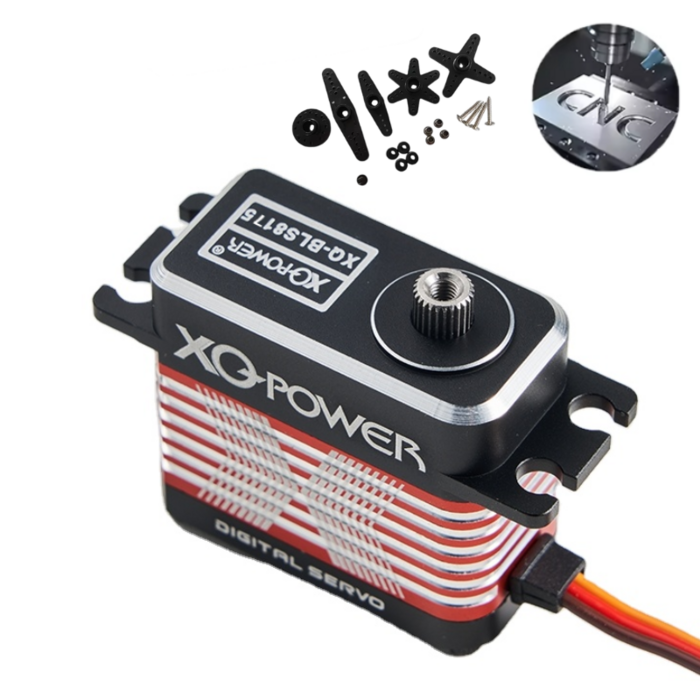XQ Power Servo's XQ Power XQ-BLS8175D HV Brushless Servo – 75kg Waterproof | Aluminium Case | 8.4V